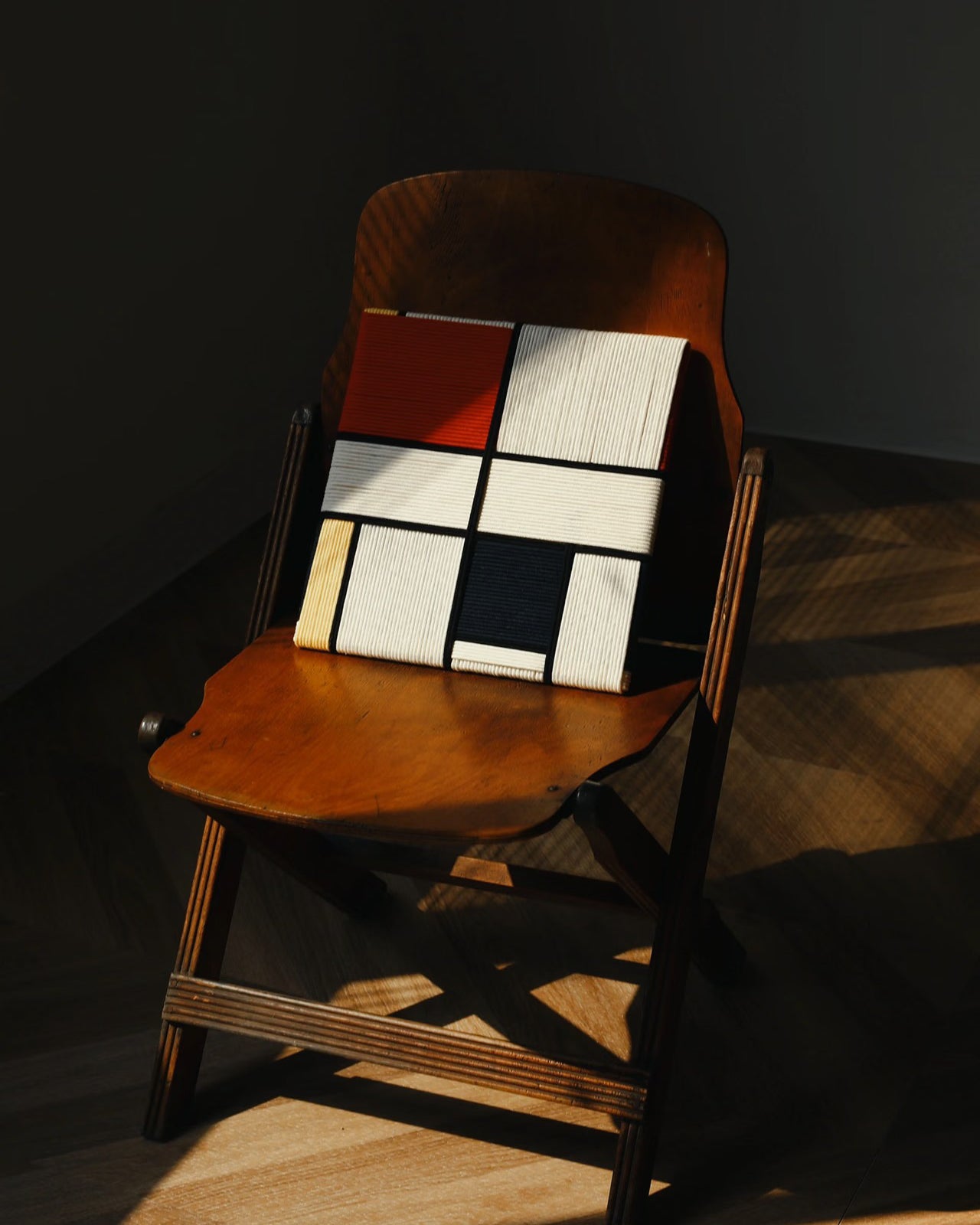 Handwoven “Piet Mondrian” Wall Art Type B