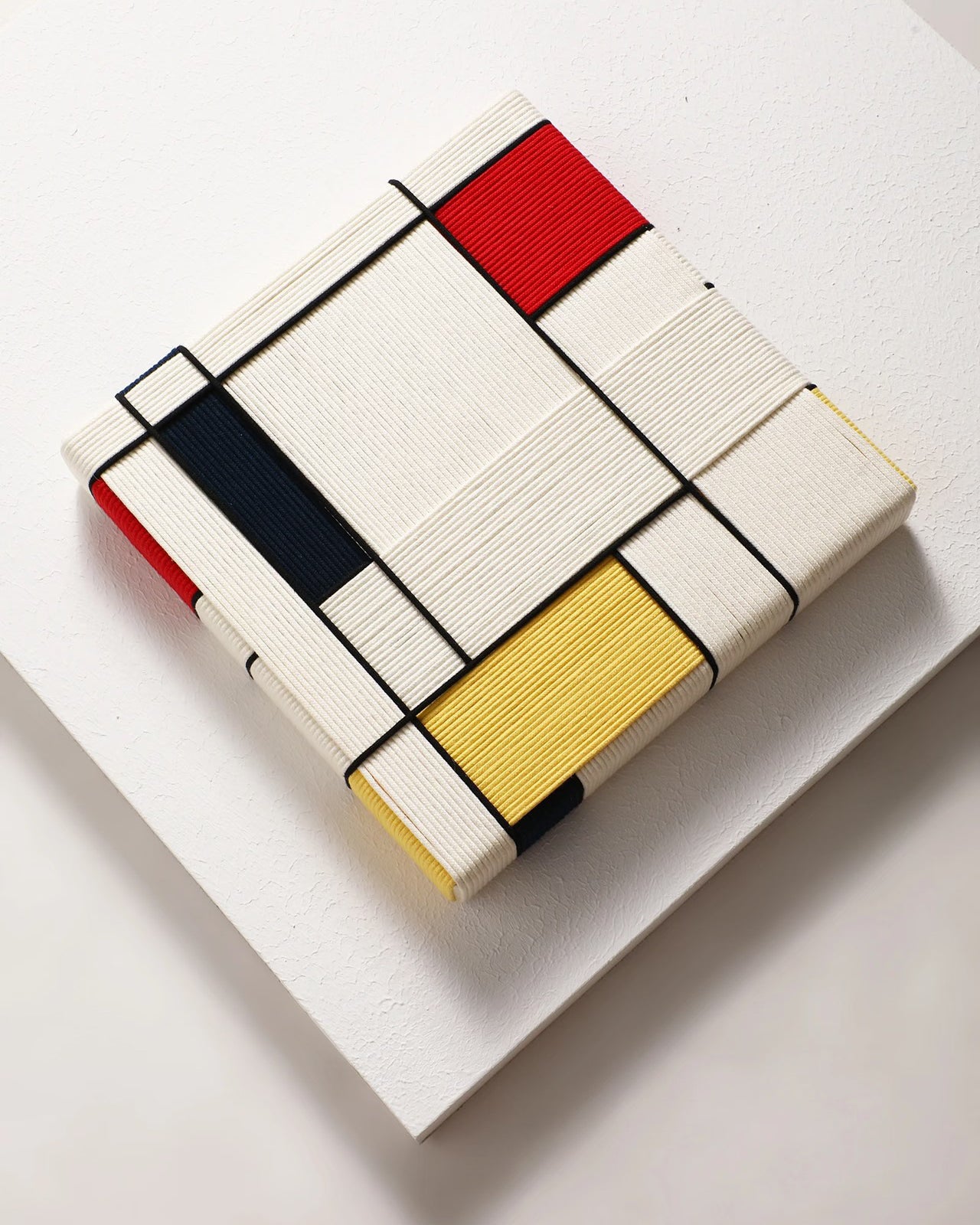 Handwoven “Piet Mondrian” Wall Art Type A