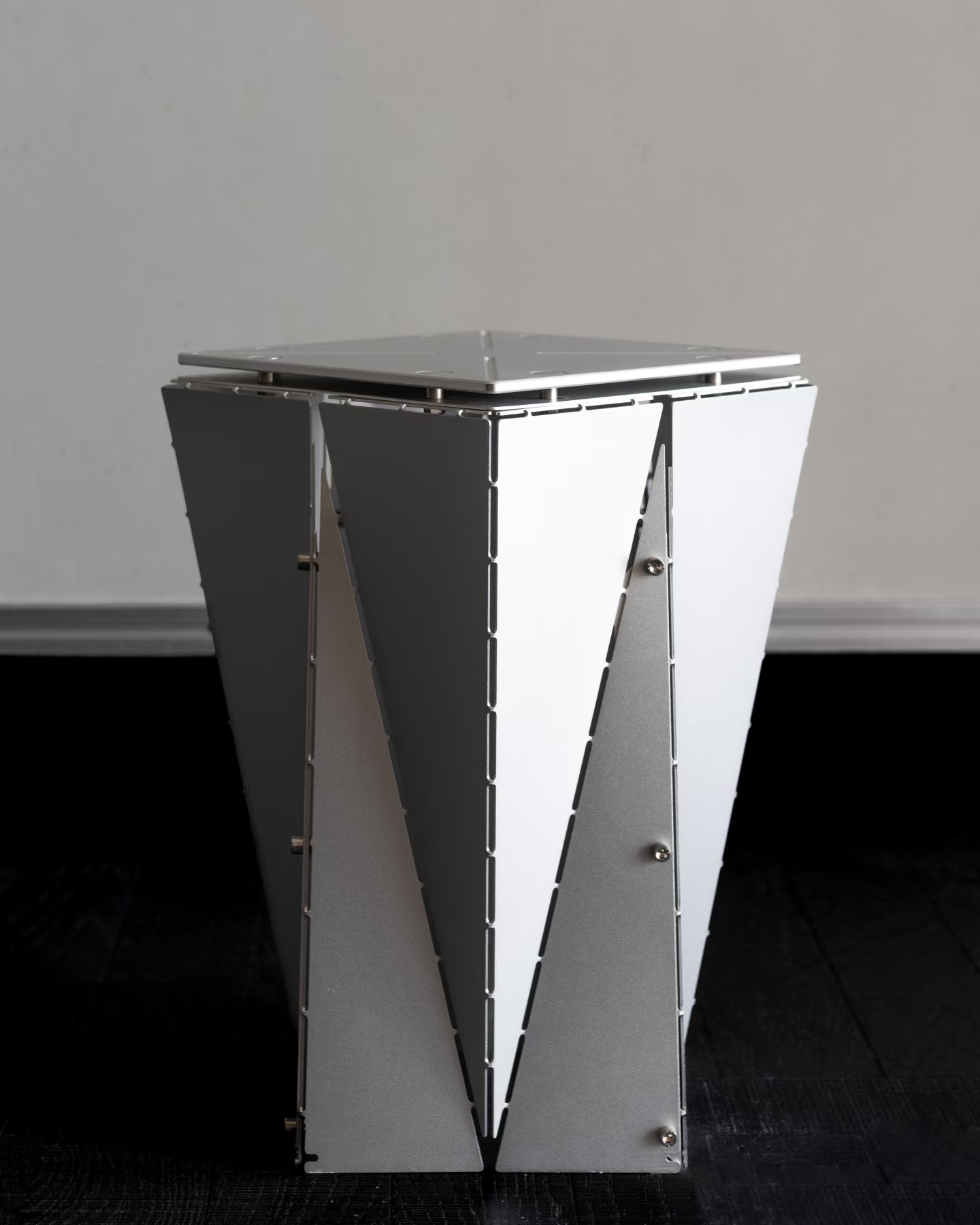 Origami Aluminum Side Table