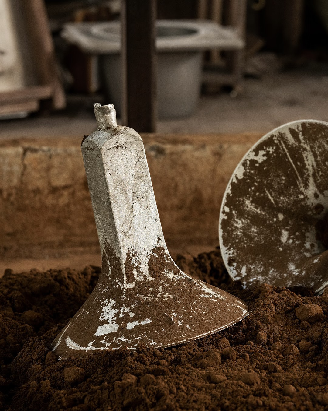 Handmade Cast Aluminum Pendant