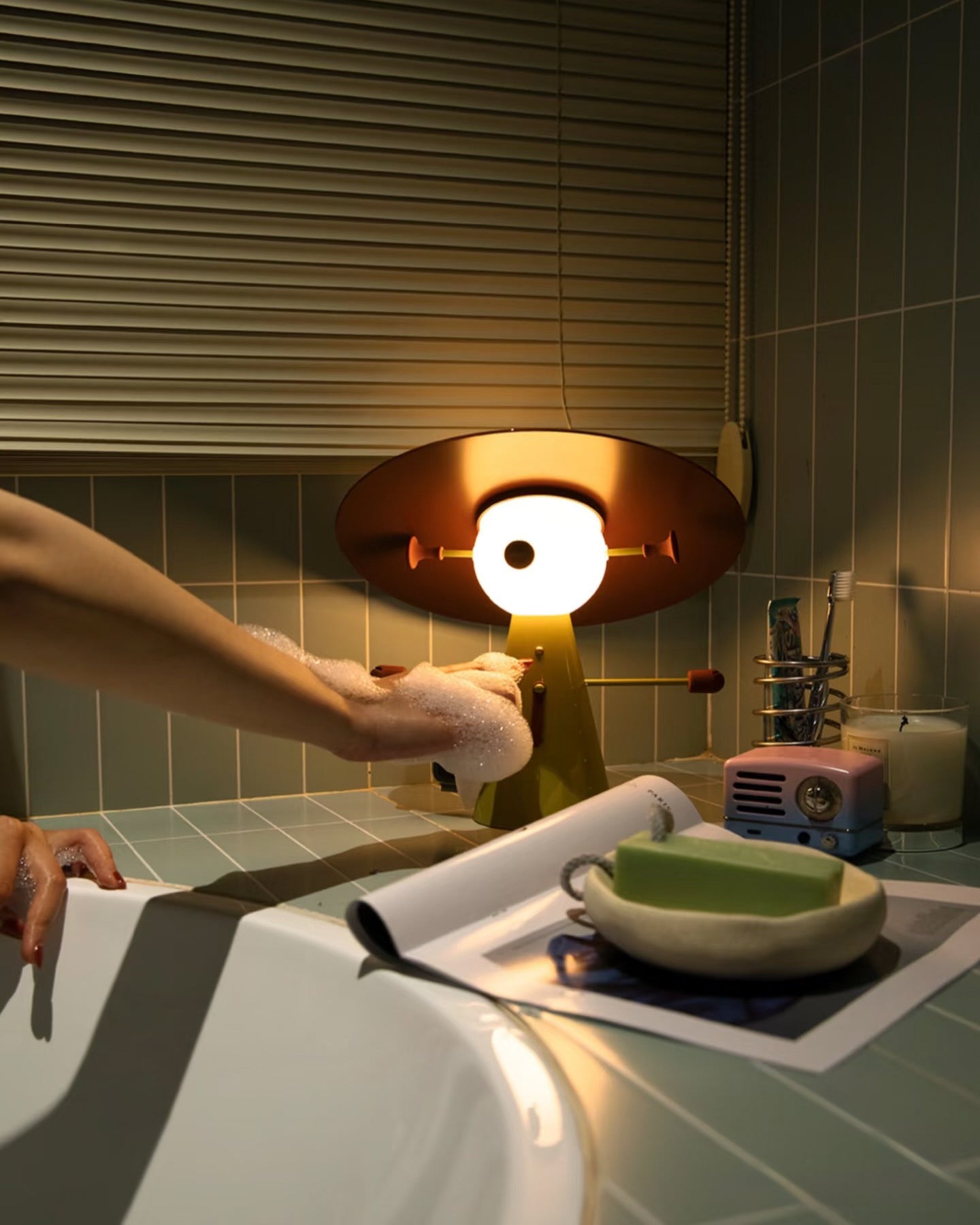 Space Age Buddy Mini Portable LED Lamp