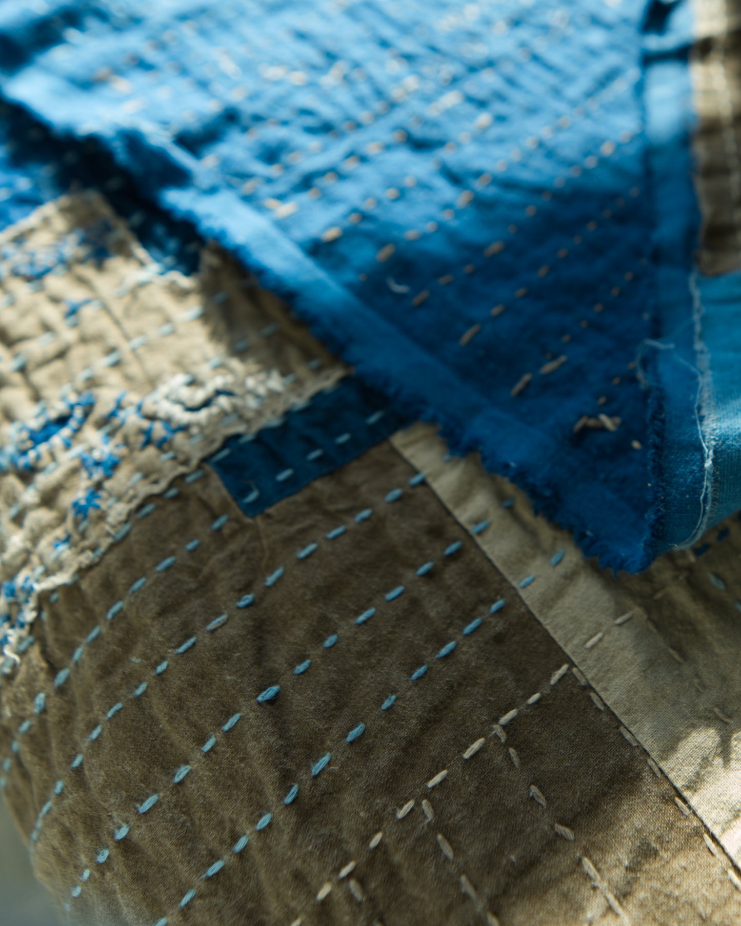 Hand-sewn Plant-dyed Throw