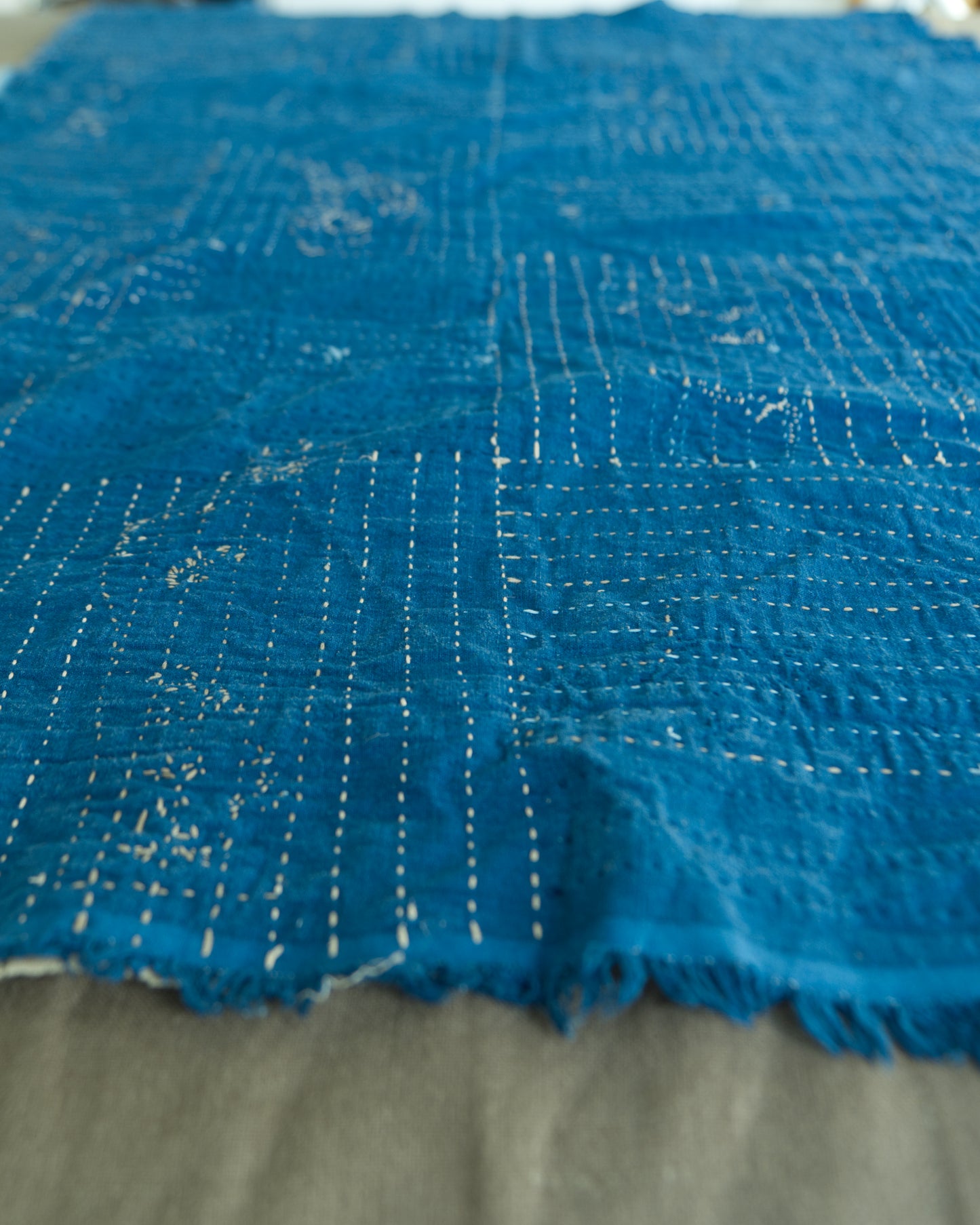 Hand-sewn Plant-dyed Throw