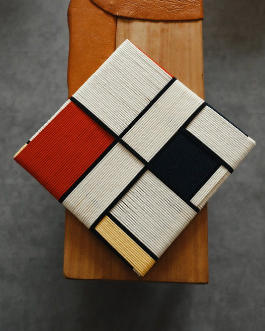 Handwoven “Piet Mondrian” Wall Art Type B