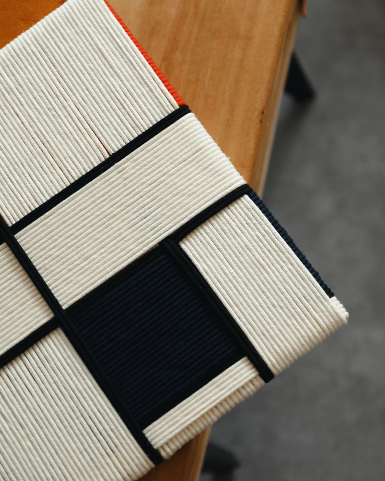 Handwoven “Piet Mondrian” Wall Art Type B