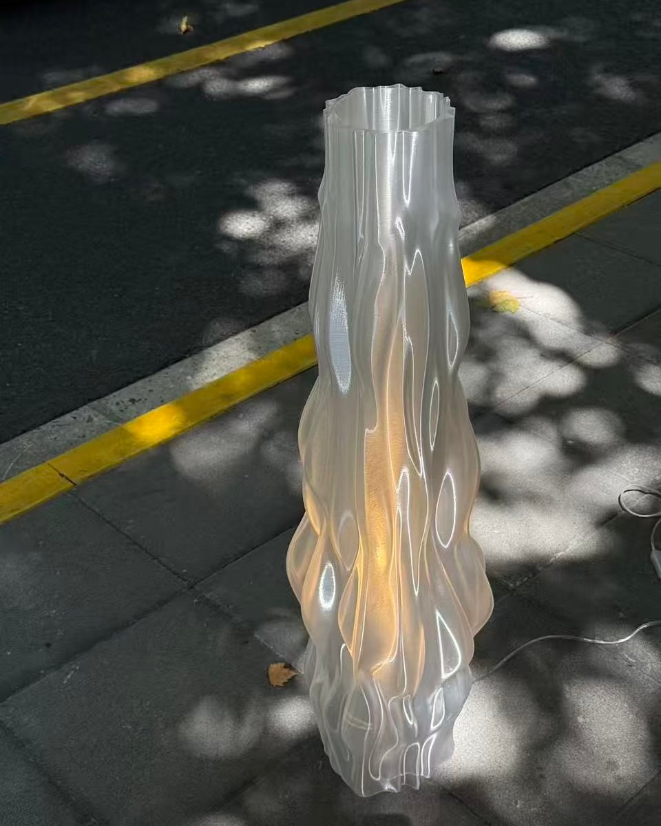3.3Ft Large Format 3D Printed Floor Lamp