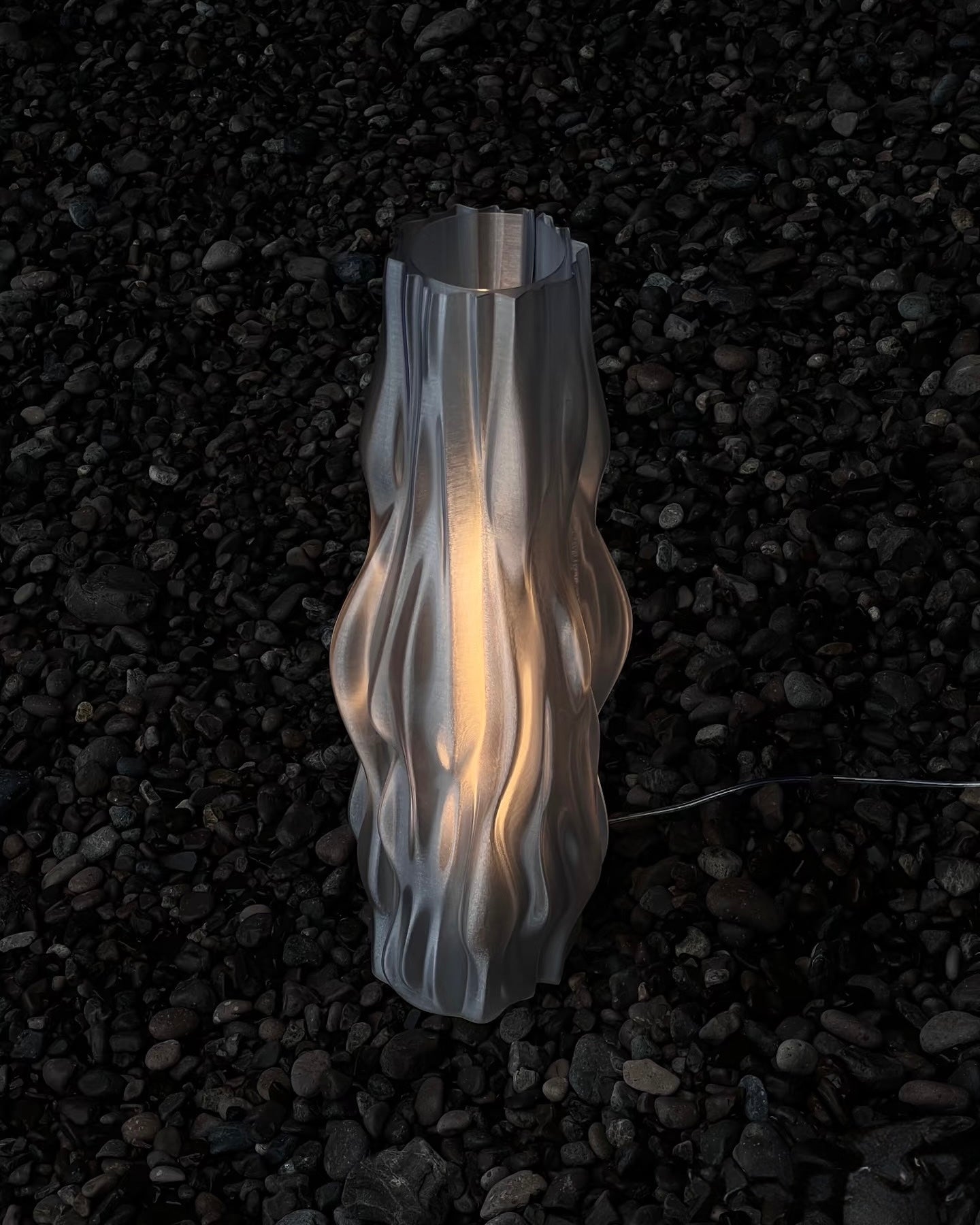 1.6Ft Large Format 3D Printed Table Lamp