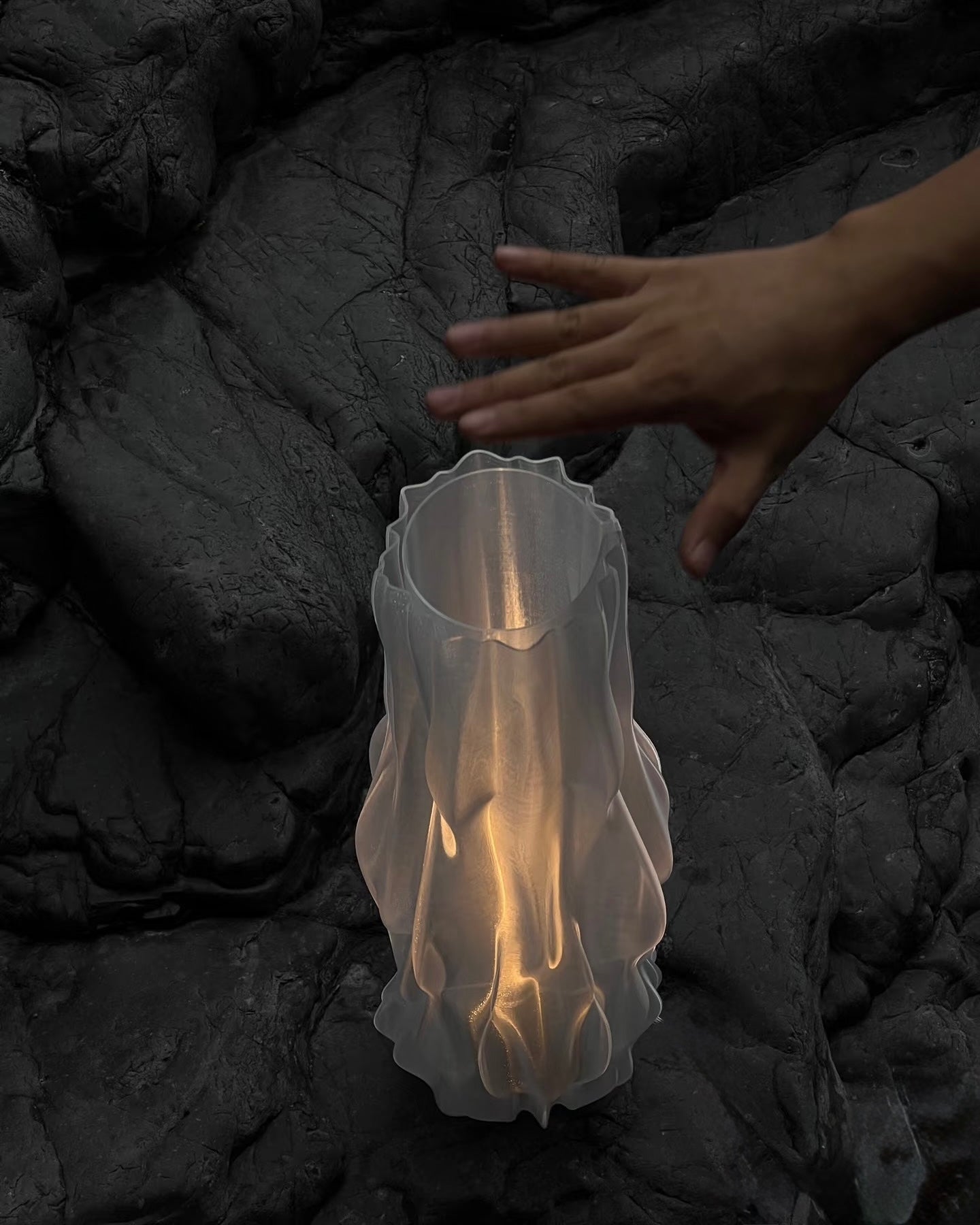 1.6Ft Large Format 3D Printed Table Lamp