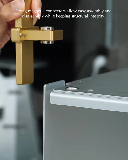 Modular Aluminum Rolling Cabinet